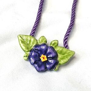 Villeroy & Boch Porcelain Floral Necklace